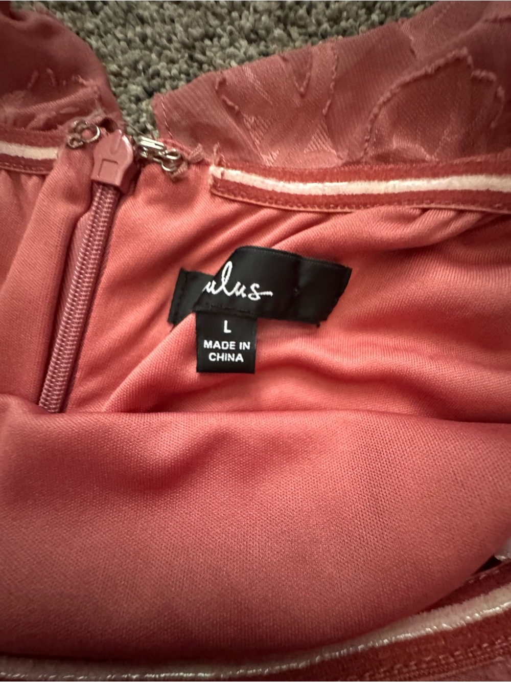 Lulu's Dusty Rose Ruffle Tiered Maxi Dress - Picture 8 of 12